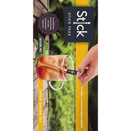 Stick Beverages Tea Lemon Ginger - 16 PC - Image 5
