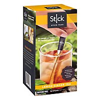 Stick Beverages Tea Lemon Ginger - 16 PC - Image 1