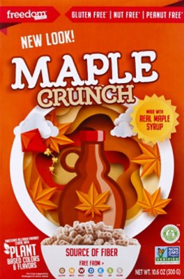 Freedom Foods Cereal Gf Maple Crunch - 10.6 OZ - Image 2