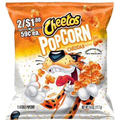 CHEETOS Cheddar Popcorn - .625 OZ