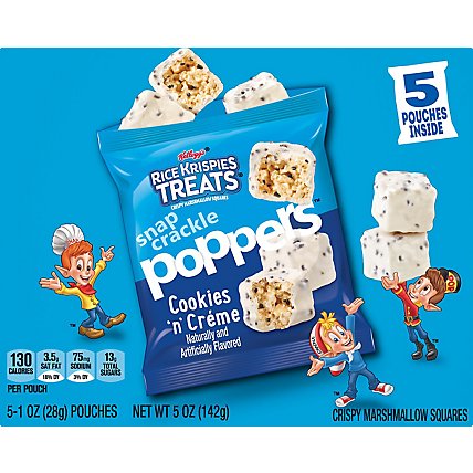 Rice Krispies Treats Snap Crackle Poppers Crispy Marshmallow Squares Cookies n CrÃ¨me - 5 Oz - Image 6