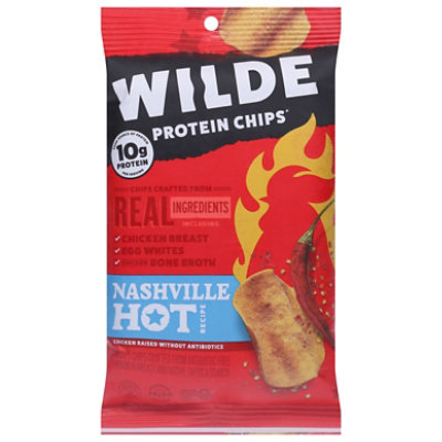 WILDE Protein Chips Chicken Nashville Hot - 2.25 OZ - Image 3