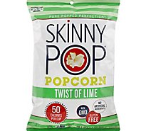 SkinnyPop Popped Popcorn Twist Of Lime - 4.4 Oz