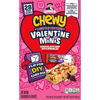 Quaker Valentine Minis Chewy Granola Bar - 28-.49 OZ - Image 2