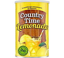 Country Time Lemonade Naturally Flavored Powdered Drink Mix Canister - 63 Oz