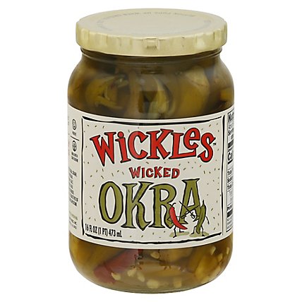 Wickles Okra Wicked - 16 OZ - Image 2