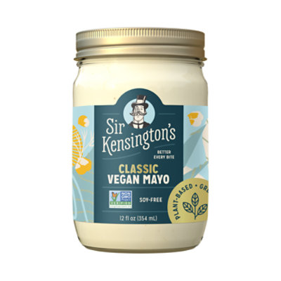 Sir Kensington's Classic Vegan Mayo - 12 Oz - Image 1