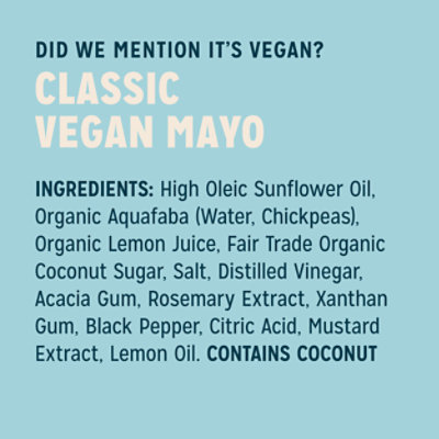 Sir Kensington's Classic Vegan Mayo - 12 Oz - Image 5