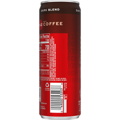 Coca-Cola Soda with Coffee Dark Blend Can - 12 Fl. Oz. - Image 7