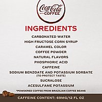 Coca-Cola Soda with Coffee Dark Blend Can - 12 Fl. Oz. - Image 5