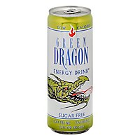 Green Dragon Sugar Free Energy Drink - 12 FZ - Image 1
