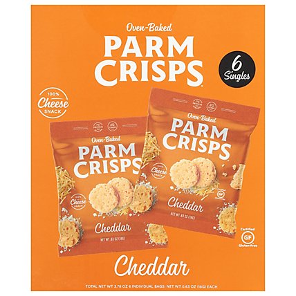 Parm Crisps Cheddar Parm Snack Pak - 3.78 OZ - Image 1