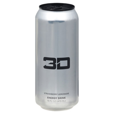 3d Energy Drink Chrome - 16 OZ - jewelosco