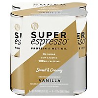 Super Espresso Vanilla 4 Pack - 24 FZ
