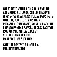 Mtn Dew Baja Blast Zero Sugar,tropical Lime Natural & Artificial Flavor - 96 FZ - Image 5