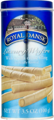 Royal Dansk Wafers Vanilla - 3.5 OZ