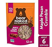 Bear Naked Granola NonGMO Project Verified and Kosher Dairy Maple Pecan - 12 Oz