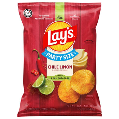 Lays Party Size Chili Limon Chip - 12.5 OZ