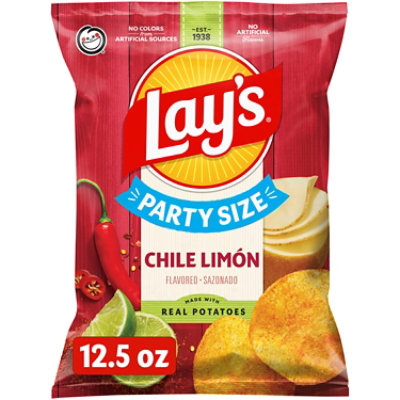 Lays Party Size Chili Limon Chip - 12.5 OZ - Image 2