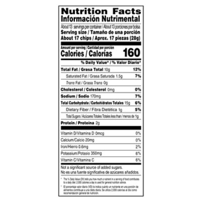 Lays Party Size Chili Limon Chip - 12.5 OZ - Image 3