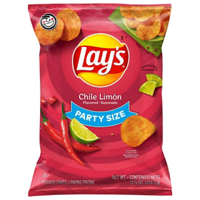 Lays Party Size Chili Limon Chip - 12.5 OZ