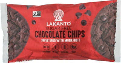 Lakanto Chocolate Chips Original - 8 OZ - Image 1