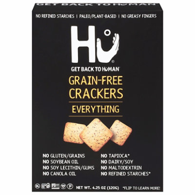 Hu Kitchen Everything Crackers - 4.25 OZ - Image 2