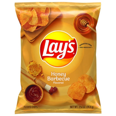 Lays Potato Chips Honey Bbq - 2.625 OZ
