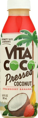 Vita Coco Pressed Coconut Water Strawberry Banana - 16.9 Fl. Oz. - Image 1