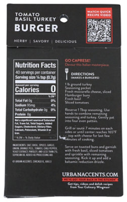 Urban Accents Ssnng Brgr Tomato Basil - 1 OZ - Image 2