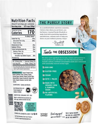 Purely Elizabeth Vanilla Almond Butter Grain Free Keto Granola - 8 Oz - Image 5
