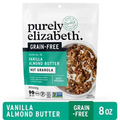 Purely Elizabeth Vanilla Almond Butter Grain Free Keto Granola - 8 Oz - Image 2