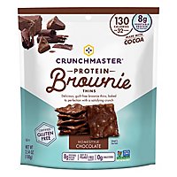 Crunchmaster Brownie Thins Homestyle Chocolate - 3.54 Oz - Image 2