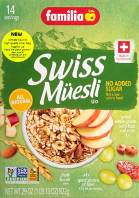 Familia Cereal Muesli Nosgr Added - 32 OZ - Image 2