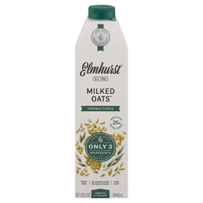 Elmhurst Milk Oat Unsweetened - 32 FZ - Image 3