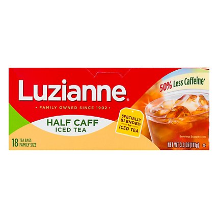 Luzianne Half Caff Family Tea - 18 CT - Image 3