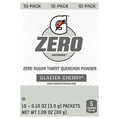 Gatorade Zero Powder Glacier Cherry - 10-.1 OZ