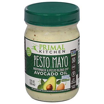 Primal Kitchen Mayo Pesto Avocado Oil - 12 OZ - Image 2