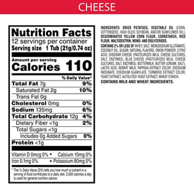 Pringles Narually Flavored Cheddar Cheese Snack Cups - 12 Count - Image 4
