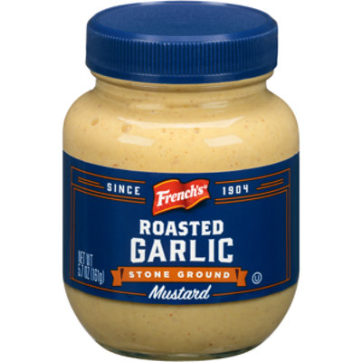 French's Roasted Garlic Stone Ground Mustard - 5.7 Oz