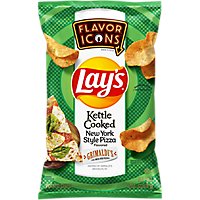 Lays Kettle Cooked Potato Chips New York Style Pizza - 8 OZ - Image 3