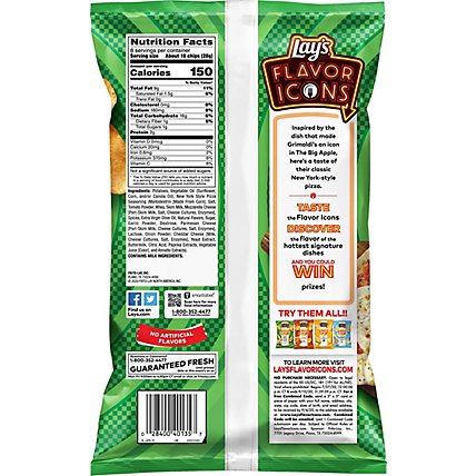 Lays Kettle Cooked Potato Chips New York Style Pizza - 8 OZ - Image 6