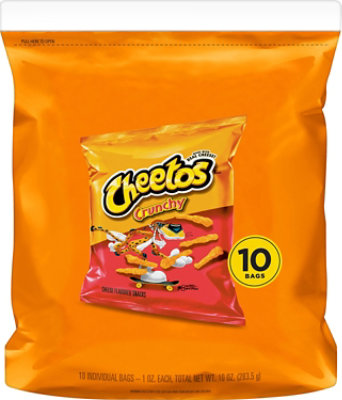 Cheetos Crunchy Cheese Flavored Snacks - 10 CT - Image 6