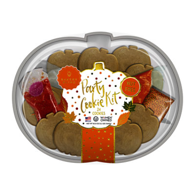 Fall Pumpkin Party Cookie Kit 24 Count - 50.8 OZ - Image 1