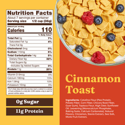 Catalina Crunch Cinnamon Toast Keto Cereal - 9 Oz - Image 3