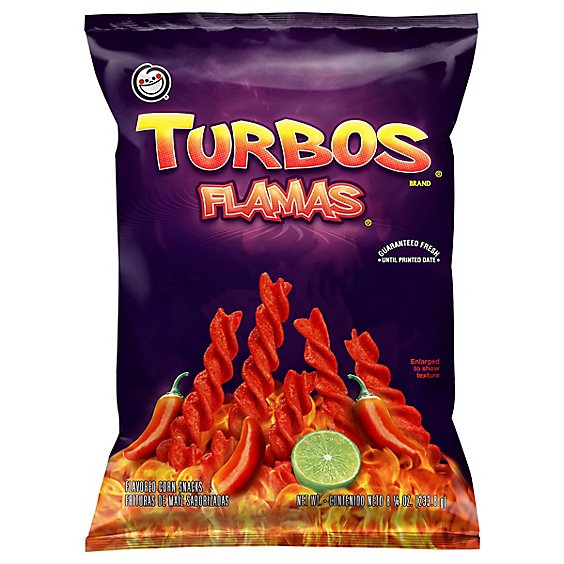 Sabritas Turbo Flamas Corn Chips - 8.25 OZ
