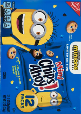 Chips Ahoy! Minions Mini Cookies - 12-1 OZ - Image 6