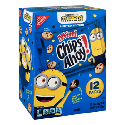 Chips Ahoy! Minions Mini Cookies - 12-1 OZ