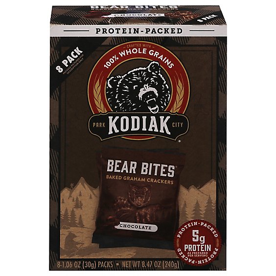 Kodiak Cake Chocolate Bear Bites Multipack - 8.47 OZ