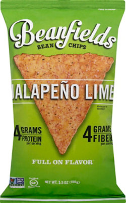 Beanfields Chip Bean Jalapeno Lime - 5.5 OZ - Image 2